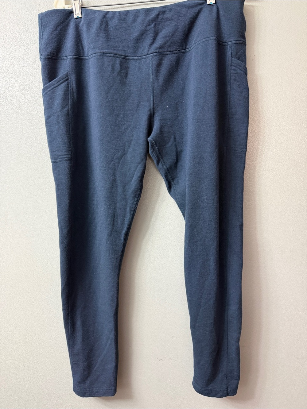 WOOLX Activewear Blue leggings  - 1X